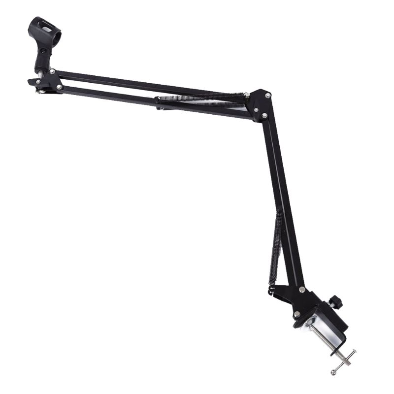Recording Studio Broadcast Boom Arm - Mikrofon rekaman MIK profesional, braket suspensi