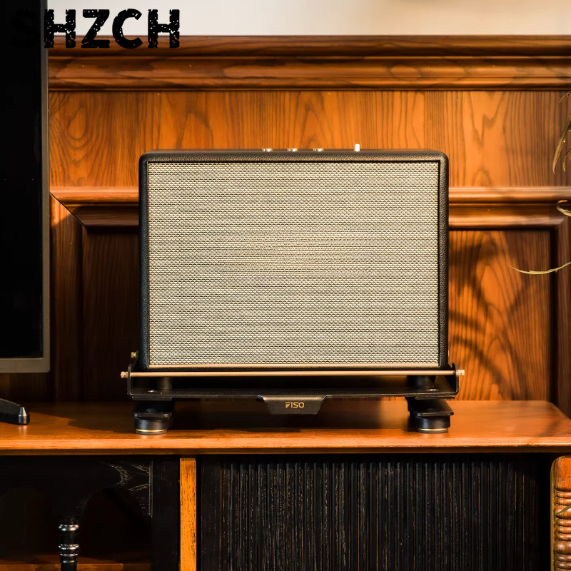 Studio Monitor Speaker Stands Desktop - Penyangga Isolasi Desktop untuk Speaker Marshall,