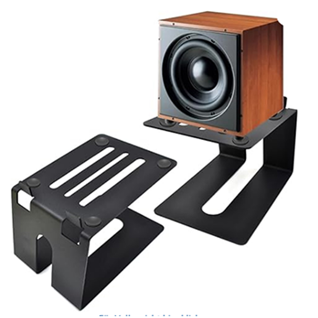 Studio Monitor Speaker Stands Desktop - Penyangga Speaker Desktop Profesional, Braket Speaker