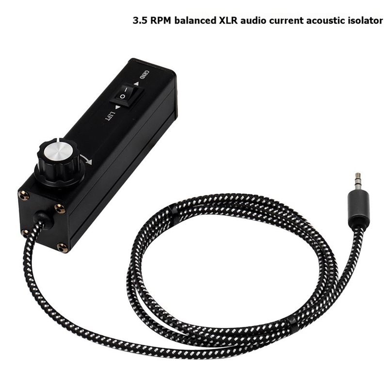 Audio Ground Loop Isolator 3.5Mm Rca - Isolator Loop Ground Stereo AA60, 3,5