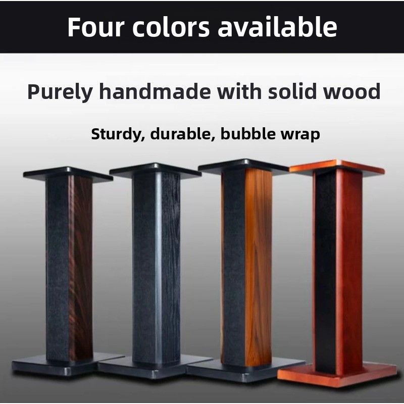 ‌ Dudukan Speaker Kayu Solid-R - Studio Monitor Speaker Stands Desktop ulasan dan harga