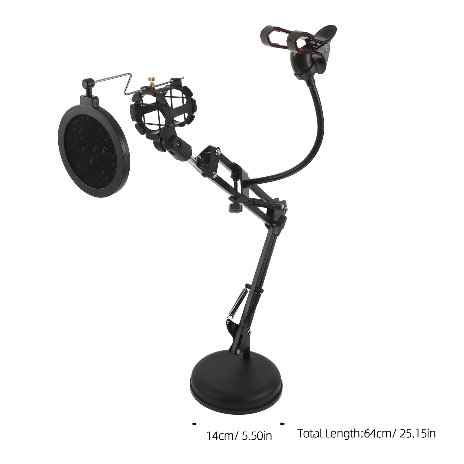 Penyangga Mikrofon Studio Reka - Recording Studio Broadcast Boom Arm ulasan dan harga