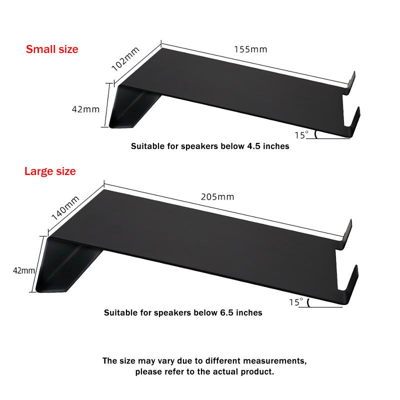 Dudukan Speaker Desktop Logam  - Studio Monitor Speaker Stands Desktop ulasan dan harga
