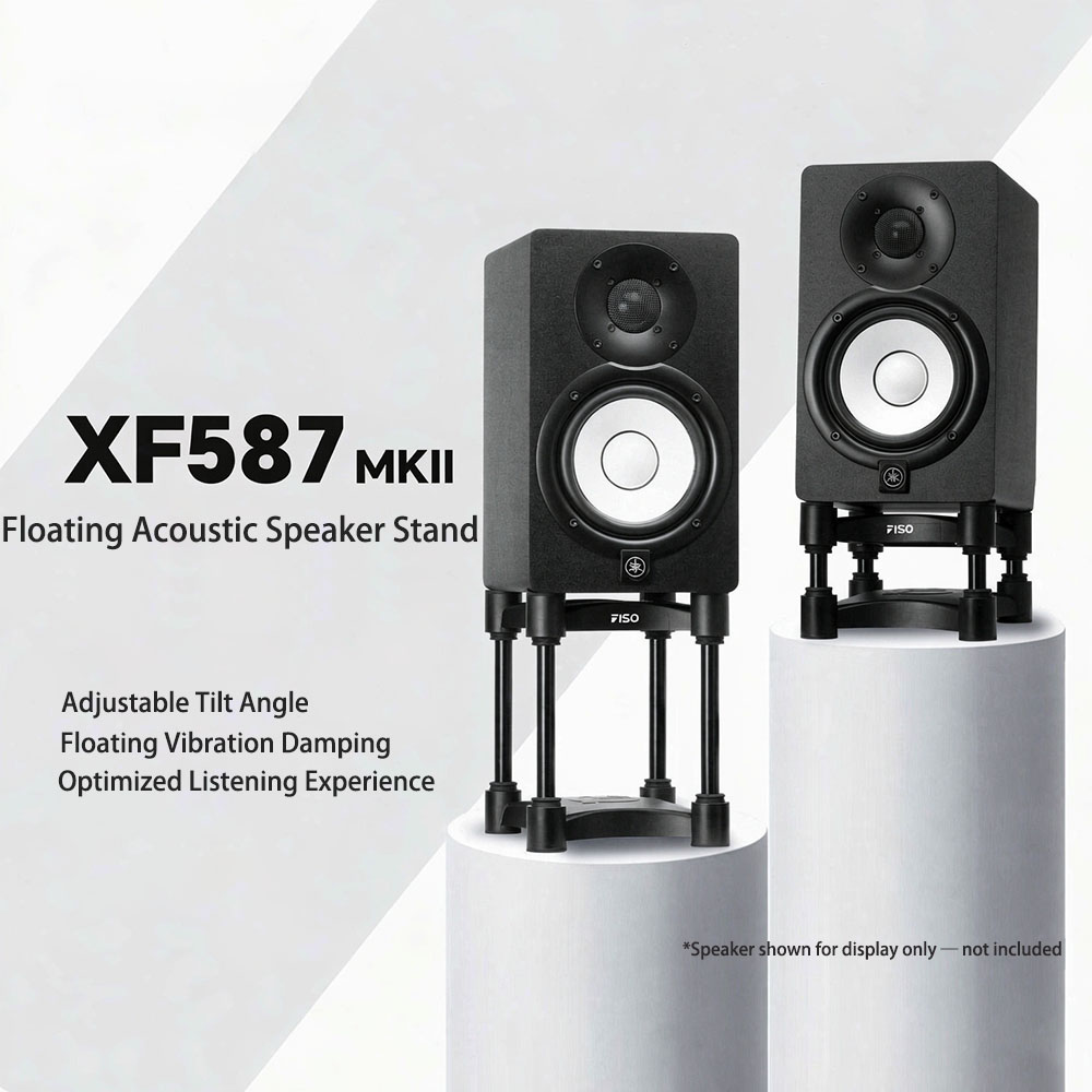 1 Pasang XF587 MKII, Alas Kaki - Studio Monitor Speaker Stands Desktop ulasan dan harga