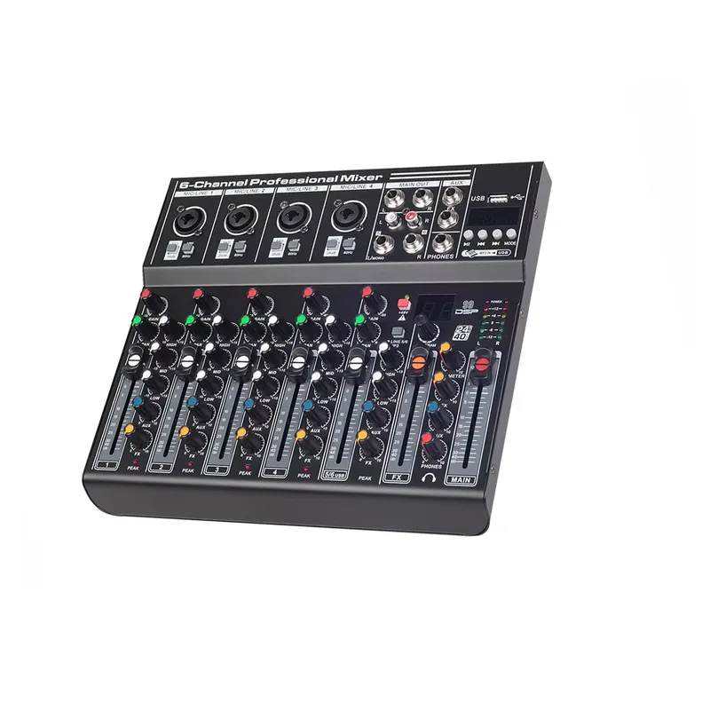 Mixer Audio Papan Suara Konsol - Studio Audio Interface With 48V Phantom ulasan dan harga