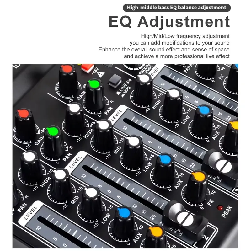 Mixer Audio Papan Suara Konsol - Studio Audio Interface With 48V Phantom ulasan dan harga