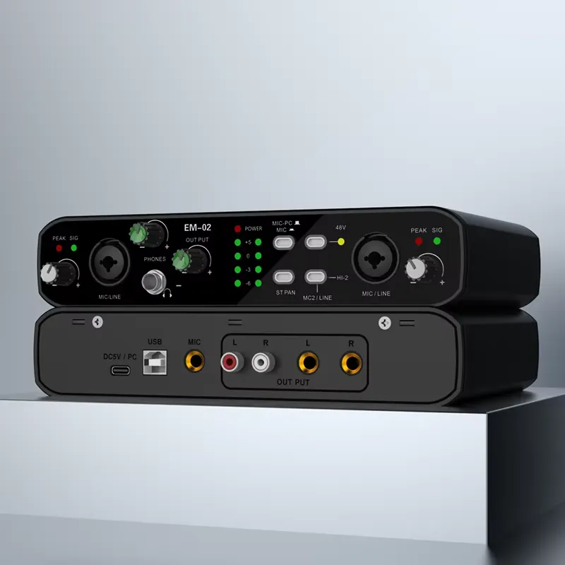 Berlaku untuk Mikrofon Preamp  - Studio Audio Interface With 48V Phantom ulasan dan harga