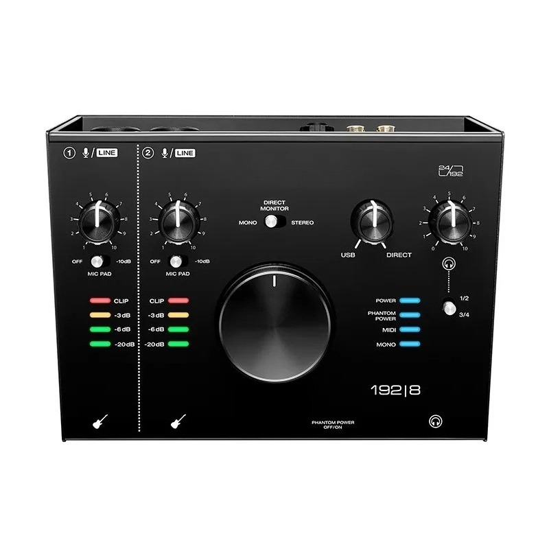 192 | 8 Kartu Suara Profesiona - Usb Audio Interface 2 In 2 Out 24Bit ulasan dan harga