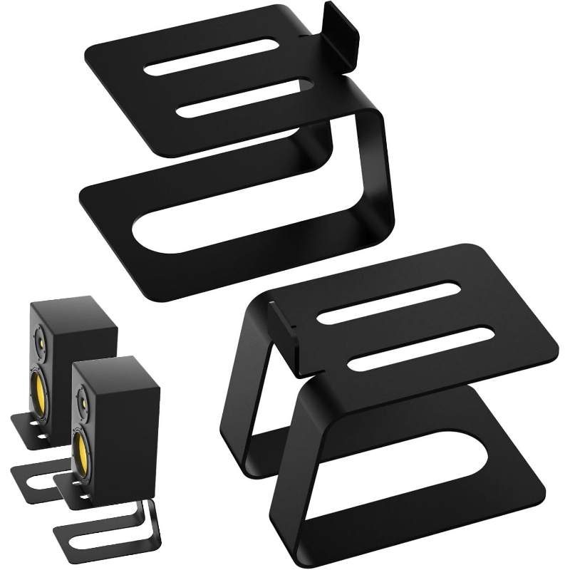 2 Buah Lot Penyangga Speaker D - Studio Monitor Speaker Stands Desktop ulasan dan harga