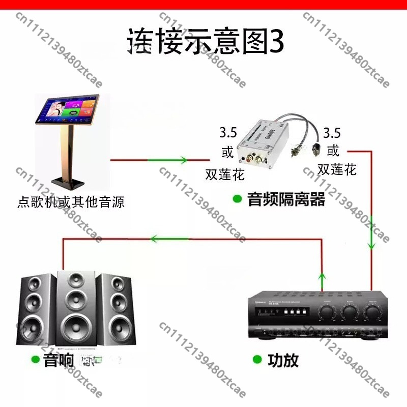 Filter Kebisingan Audio Mobil  - Audio Ground Loop Isolator 3.5Mm Rca ulasan dan harga
