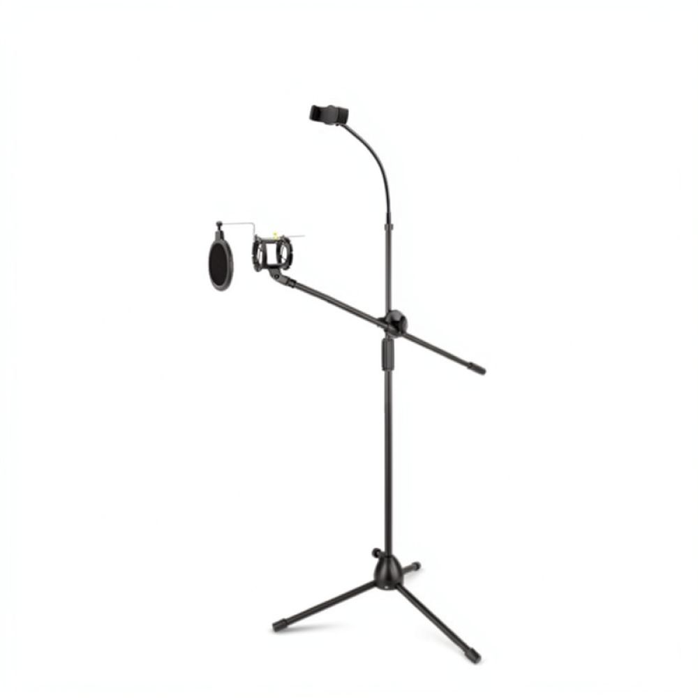 Penyangga Mikrofon yang Dapat  - Recording Studio Broadcast Boom Arm ulasan dan harga