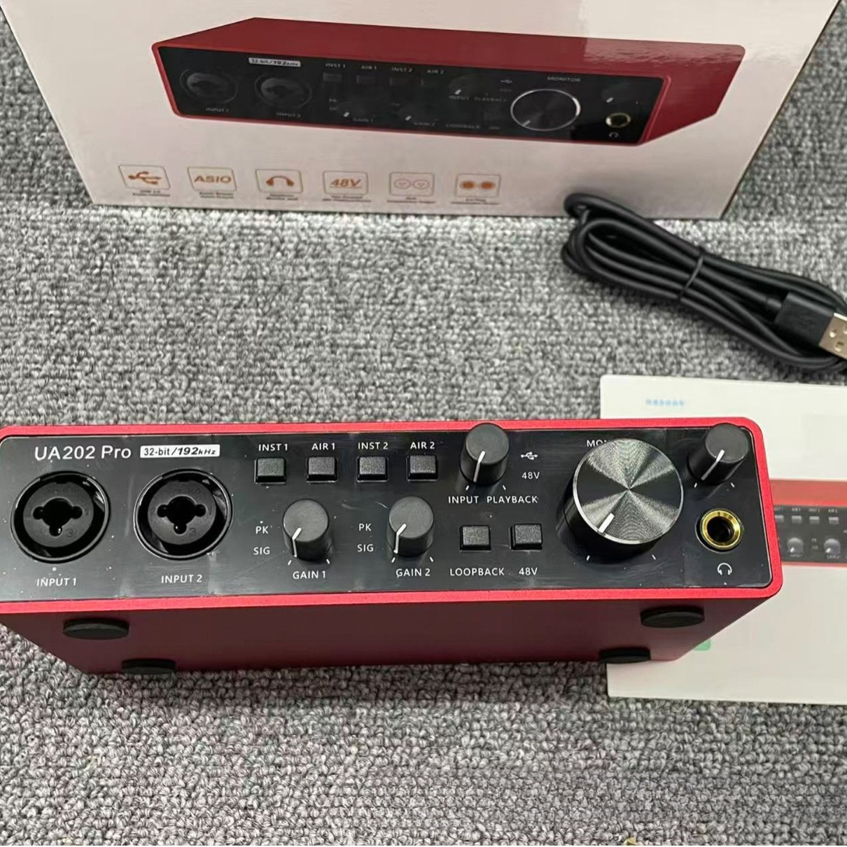 Kartu Suara Profesional UA202  - Studio Audio Interface With 48V Phantom ulasan dan harga