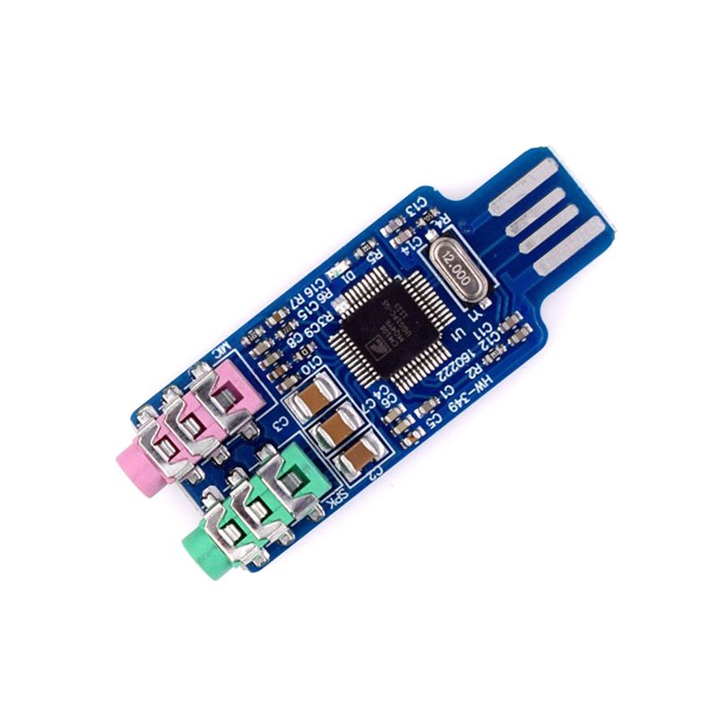 AA08-CM108 Modul Antarmuka Aud - Usb Audio Interface 2 In 2 Out 24Bit ulasan dan harga
