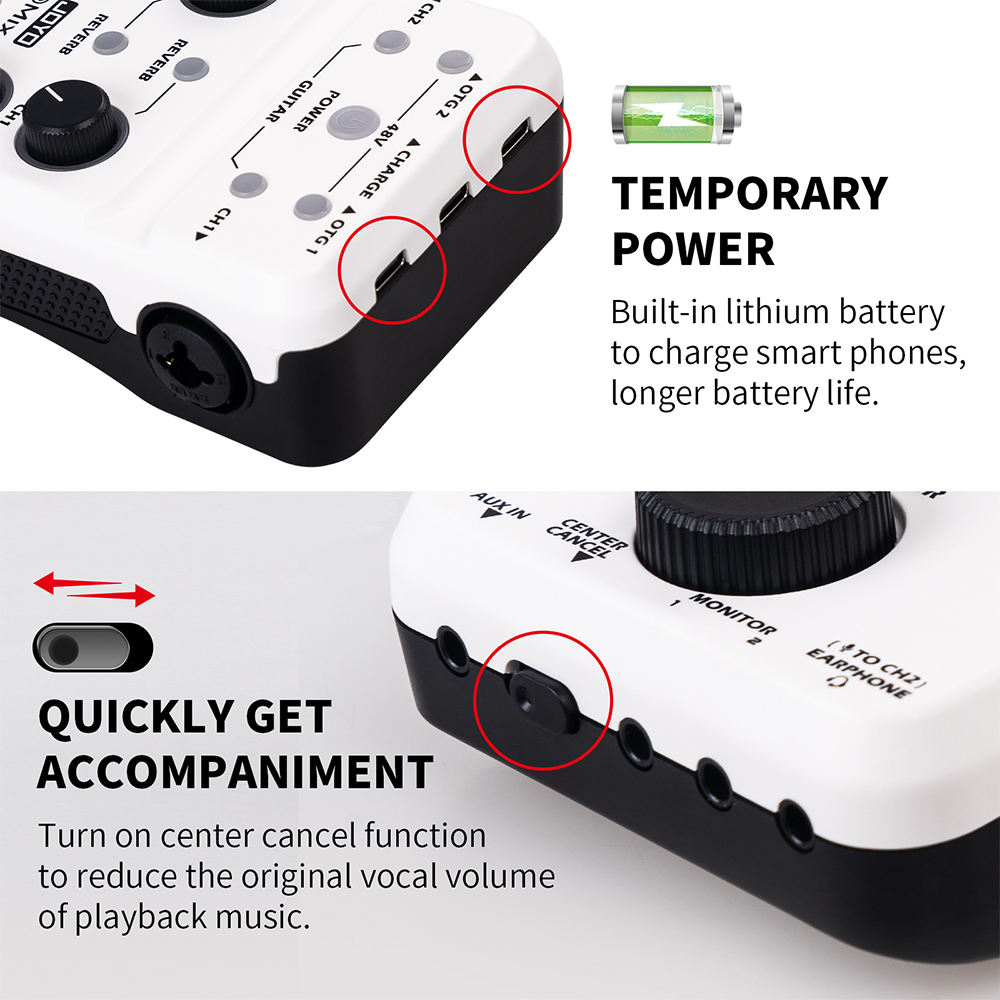 JOYO MOMIX PRO Audio Interface - Studio Audio Interface With 48V Phantom ulasan dan harga