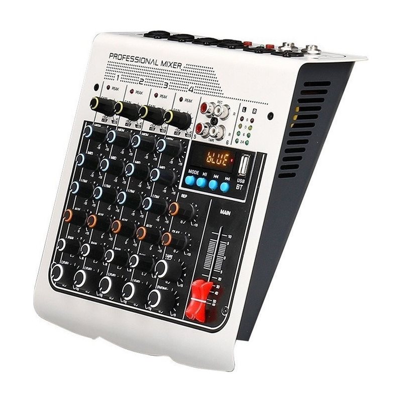 Mixer Audio 4 Saluran dengan C - Studio Audio Interface With 48V Phantom ulasan dan harga