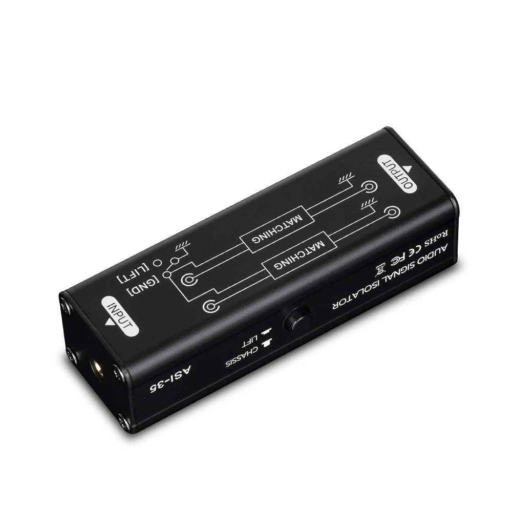 Isolator Sinyal Audio Profesio - Audio Ground Loop Isolator 3.5Mm Rca ulasan dan harga