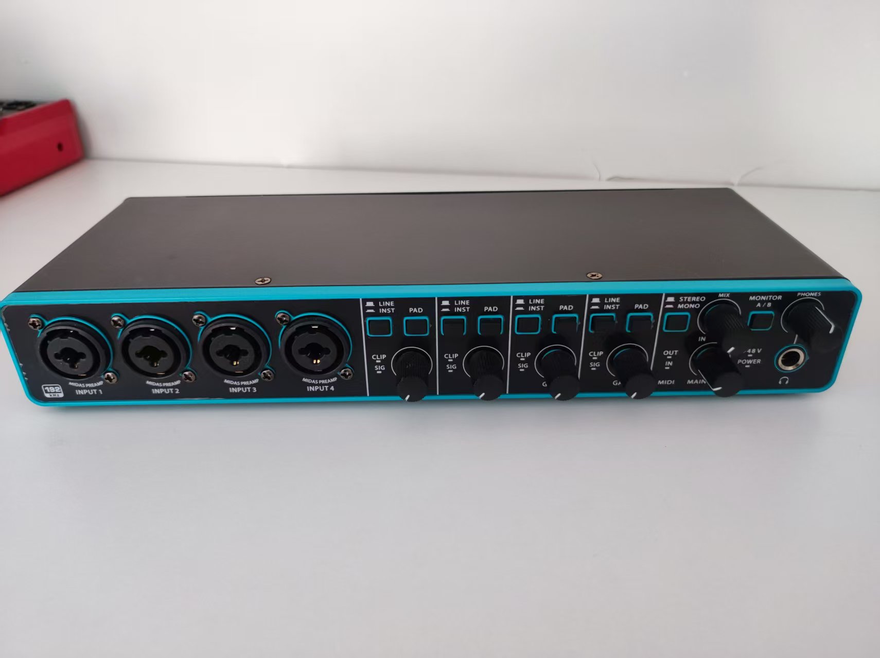 Antarmuka audio USB profesiona - Studio Audio Interface With 48V Phantom ulasan dan harga