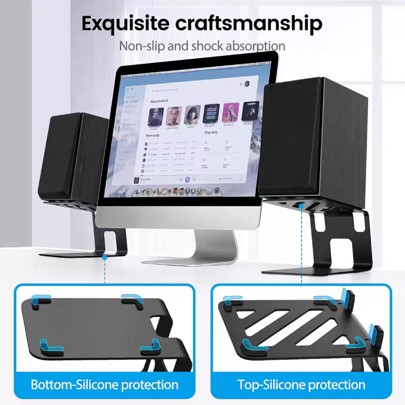 Penyangga Speaker Meja yang Da - Studio Monitor Speaker Stands Desktop ulasan dan harga
